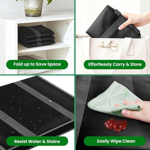 40% Off SpaceWhisper Reusable Grocery Bags - 3 Pack - Image 5