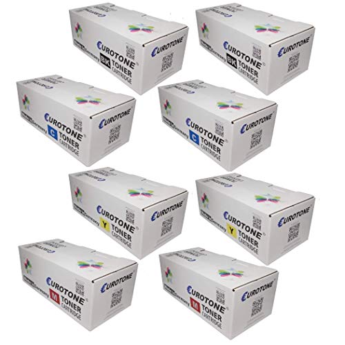 Toner OKI ES 2032 2632 Eurotone pack de 8 cartouches HC noir et couleur