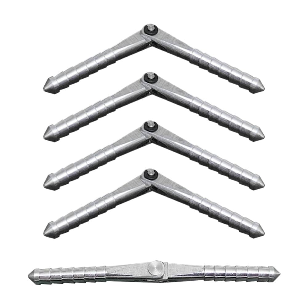 Zenithride Onecolor Metal Pin Hinge 5Pcs Diameter 4.5Mm X L68mm Compatible With Rc Aircraft Model