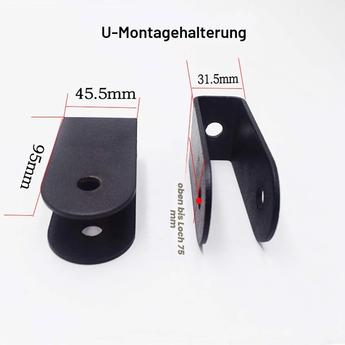 LFJ 90mm Seilrolle mit U Haltebügel, Block Umlenkrollen für Seile DIY Gym Fitnessgeräte Kabelmaschine Drahtseilrolle, 2PCS