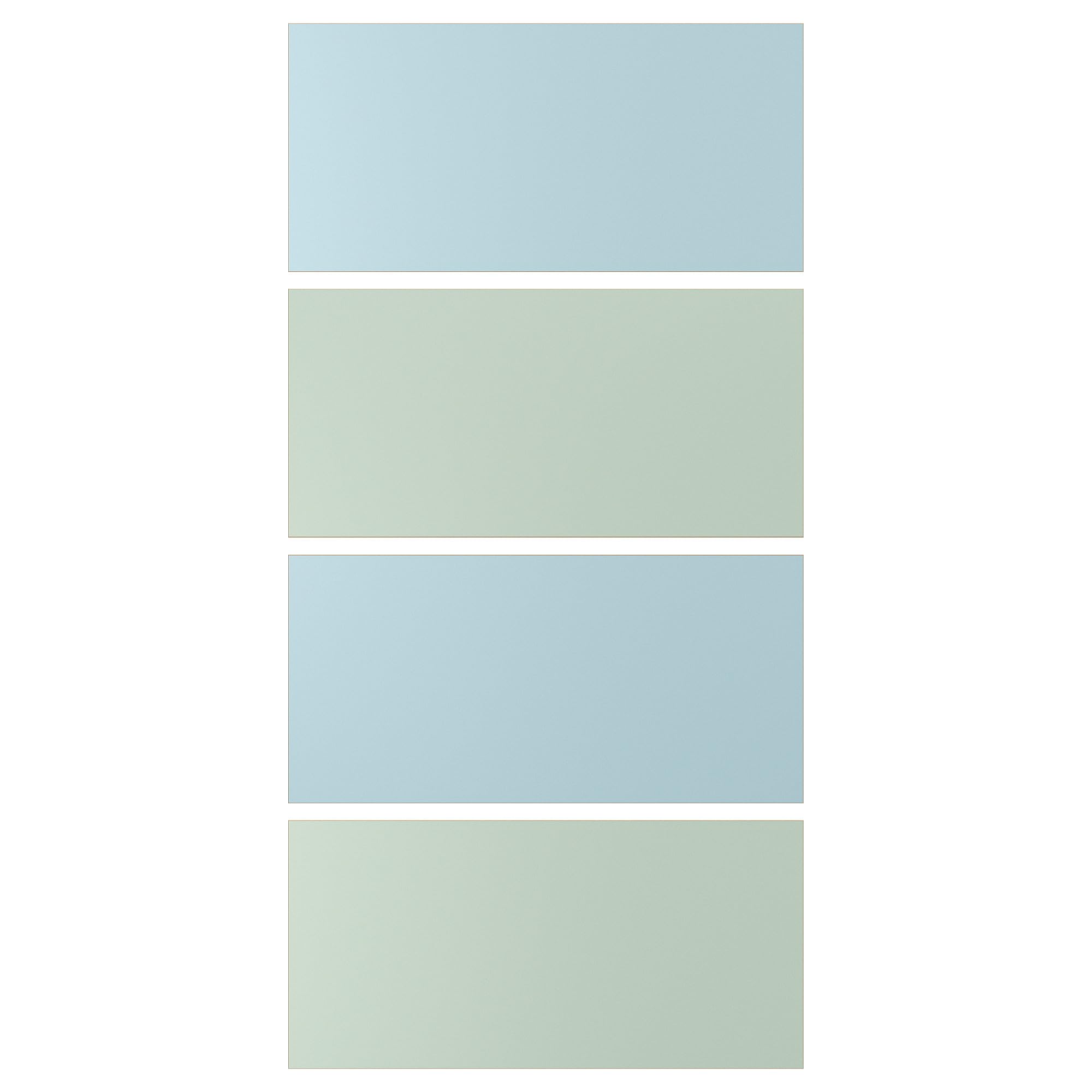 Panneaux pour cadre de porte coulissante MEHAMN pour masquer vos placards avec élégance pastel
