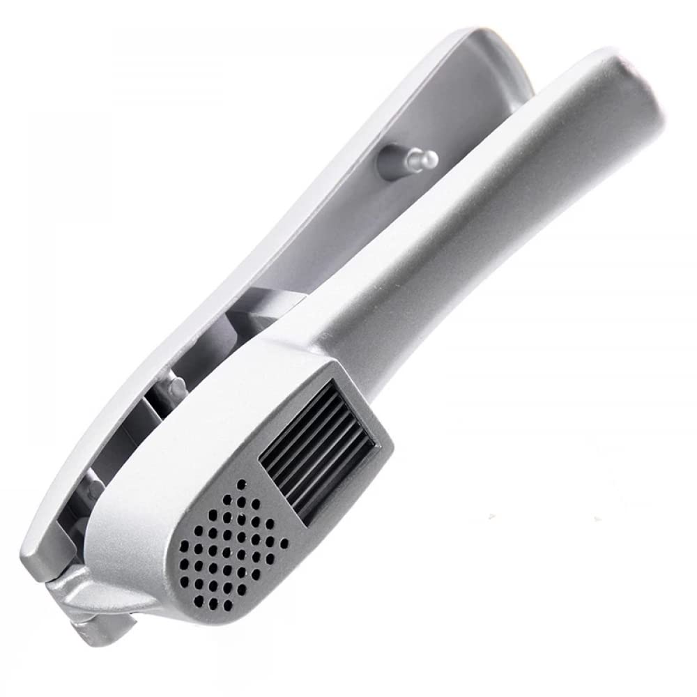 YXSH Máquina Trituradora De Rebanadas De Prensa De Ajo 2 En 1 - Picadora Y Rebanadora De Ajo Y Jengibre De Aluminio - Herramientas De Cocina con Función De Aplastamiento