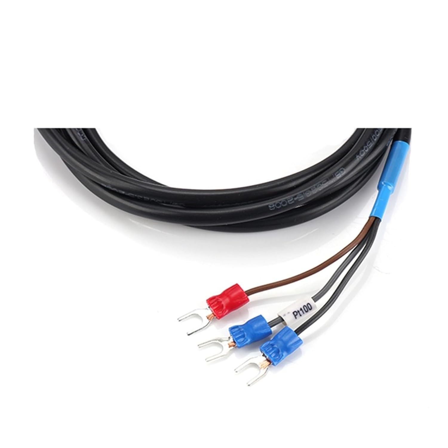 PT100 1m 2m 3m 5m M12 Type Wire Cable 50mm 100mm 150mm 200 Probe Thermocouple Temperature Sensor for Temp Controller(PT100 5M M12,100mm)