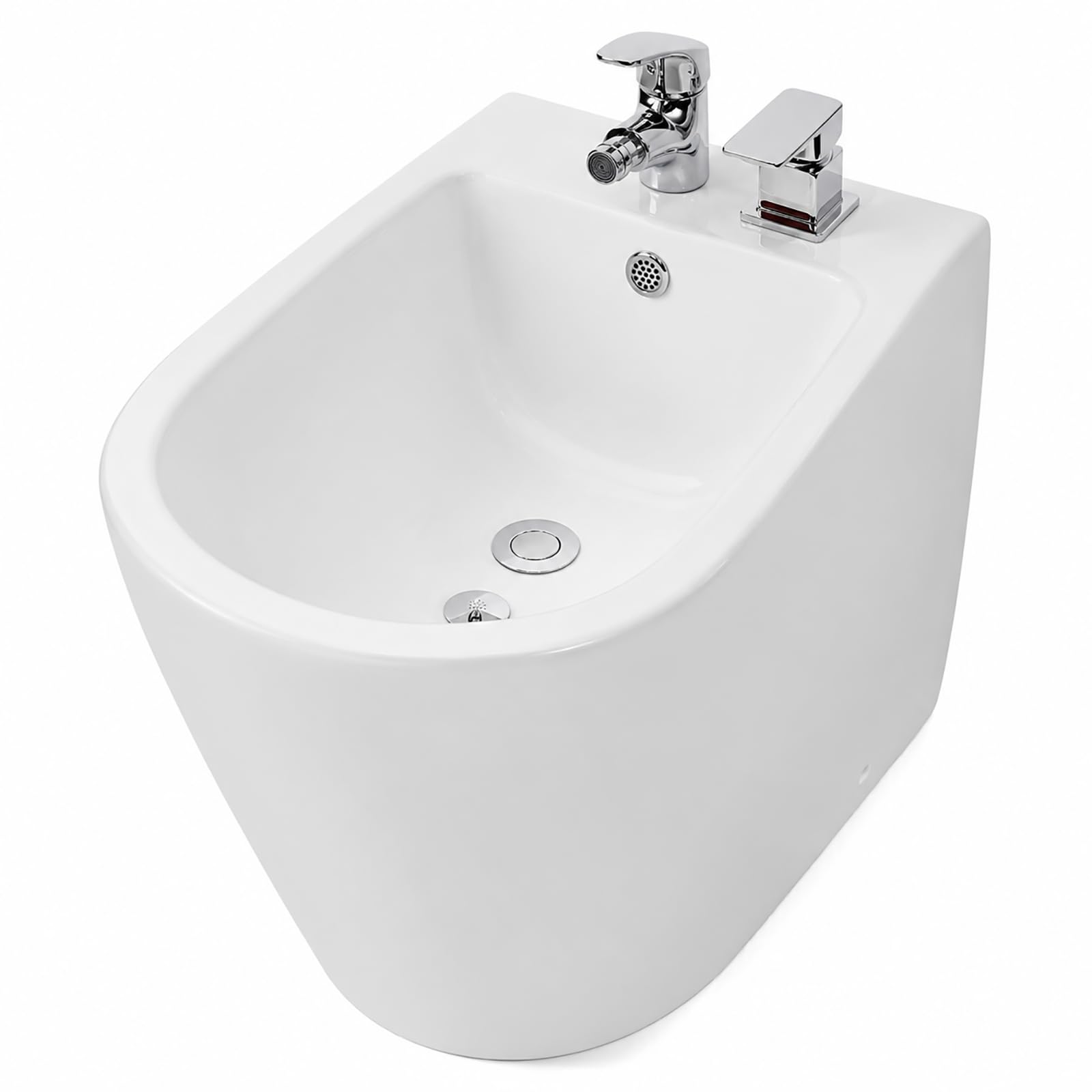 Ceramiczna Umywalka Do Wanny Nasiadowej Z Natryskiem Wody Skierowanym Do Góry, Bidet Do Higieny Osobistej Dla Kobiet, Pielęgnacja Krocza Po Porodzie, Wygodna Umywalka Do Łazienki W Domu