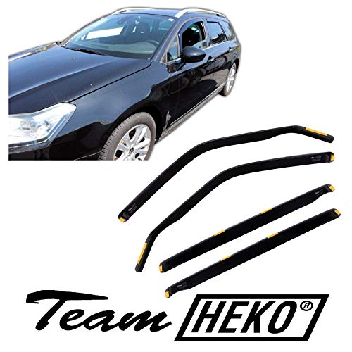 J&J Automotive - Deflectores de viento para Citroën C5 Tourer Break 2008-Pres...