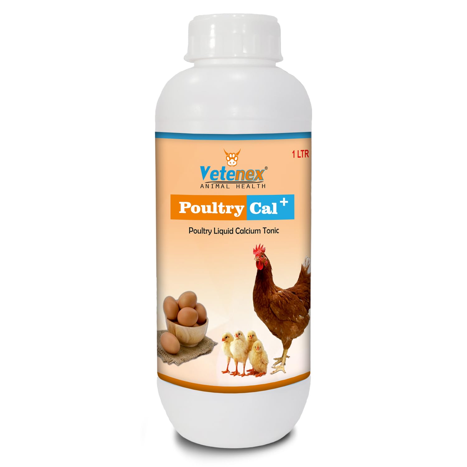 VETENEX Poultry Cal Plus - Calcium Supplement with Vitamin D3 for Poultry - 1 LTR (B0B8PJSK25) Amazon Price History, Amazon Price Tracker