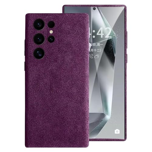 Coque antidérapante anti-rayures violette pour Samsung S25 Ultra MagSafe