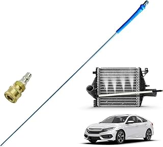 Heizkörper-Reinigungswerkzeug für Autos, 10 Löcher, Heizkörper-Reinigungsstab, Edelstahl, 61 cm, Heizkörper-Hochdruckreiniger-Werkzeug für Haushaltsautos, LKWs, Wohnmobile