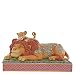 Enesco Disney Traditions by Jim Shore Lion King Simba and Mufasa Father's Pride Figurine, 4.41 Inch, Multicolor