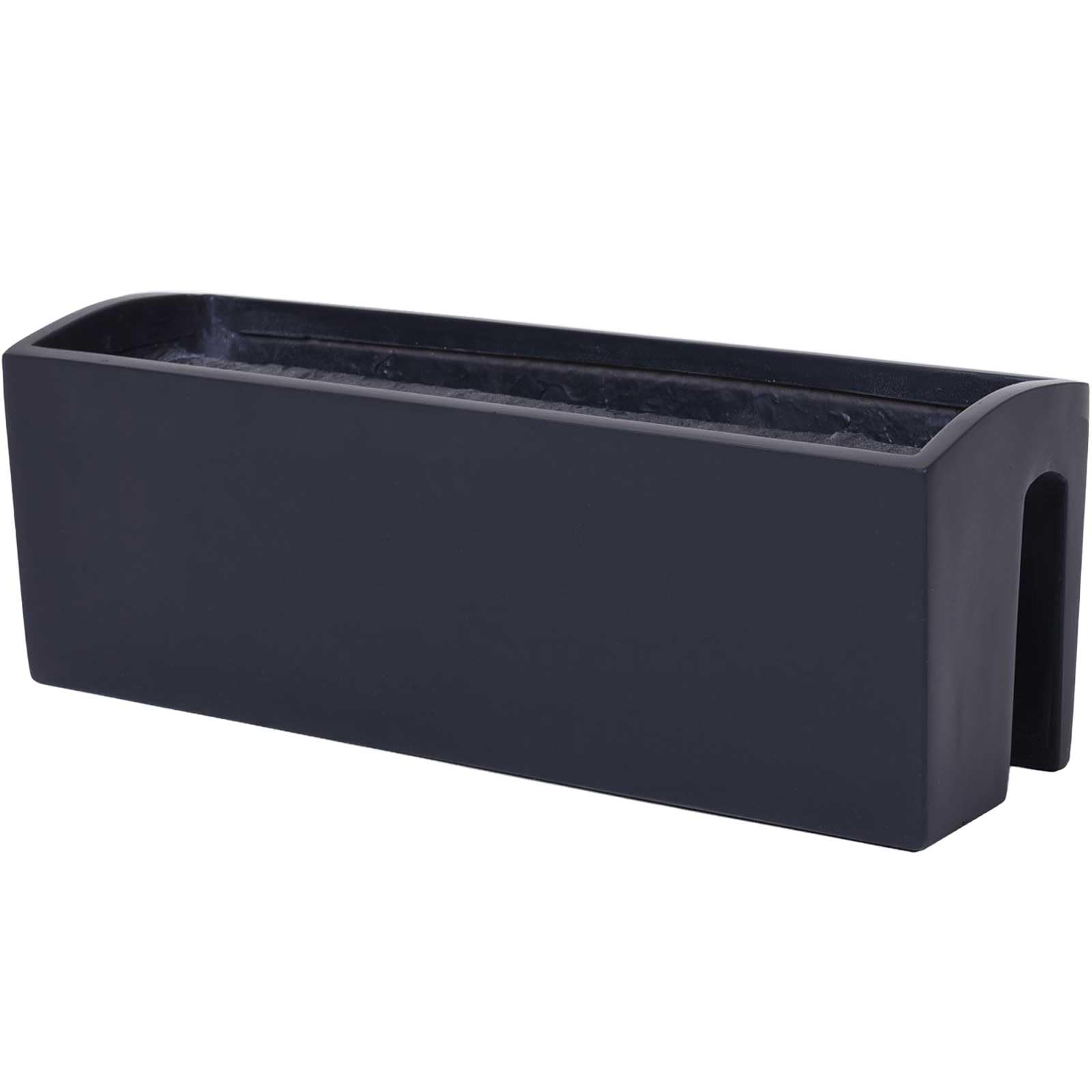 VIVANNO Balkonkasten Blumenkasten Fiberglas BALKONA Classic Product Description