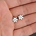 Aegean Jewelry Titanium Stainless Steel Lady's Charming Stud Earring with a Gift Box and a Free Small Gift