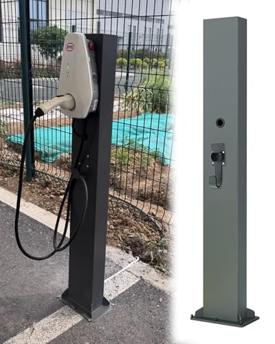 Wallbox Borne de Recharge Extérieure Résistante aux Intempéries et Support de Câble (Style-b)