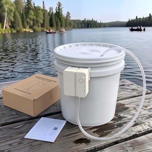 NovaSpark Portable Live Bait Aerator Pump - 2000mAh
