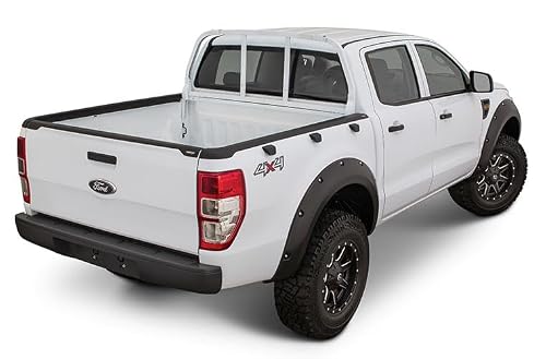 Bushwacker Ultimate Tailgate Cap - SmoothBack | 1-Piece, Black, Smooth Finish | 28512 | Fits 2011-2015 Ford Ranger T6 - Thumbnail 4