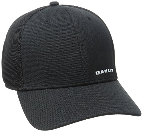 Oakley Men's Silicon Bark Trucker 4.0, Black, S/M