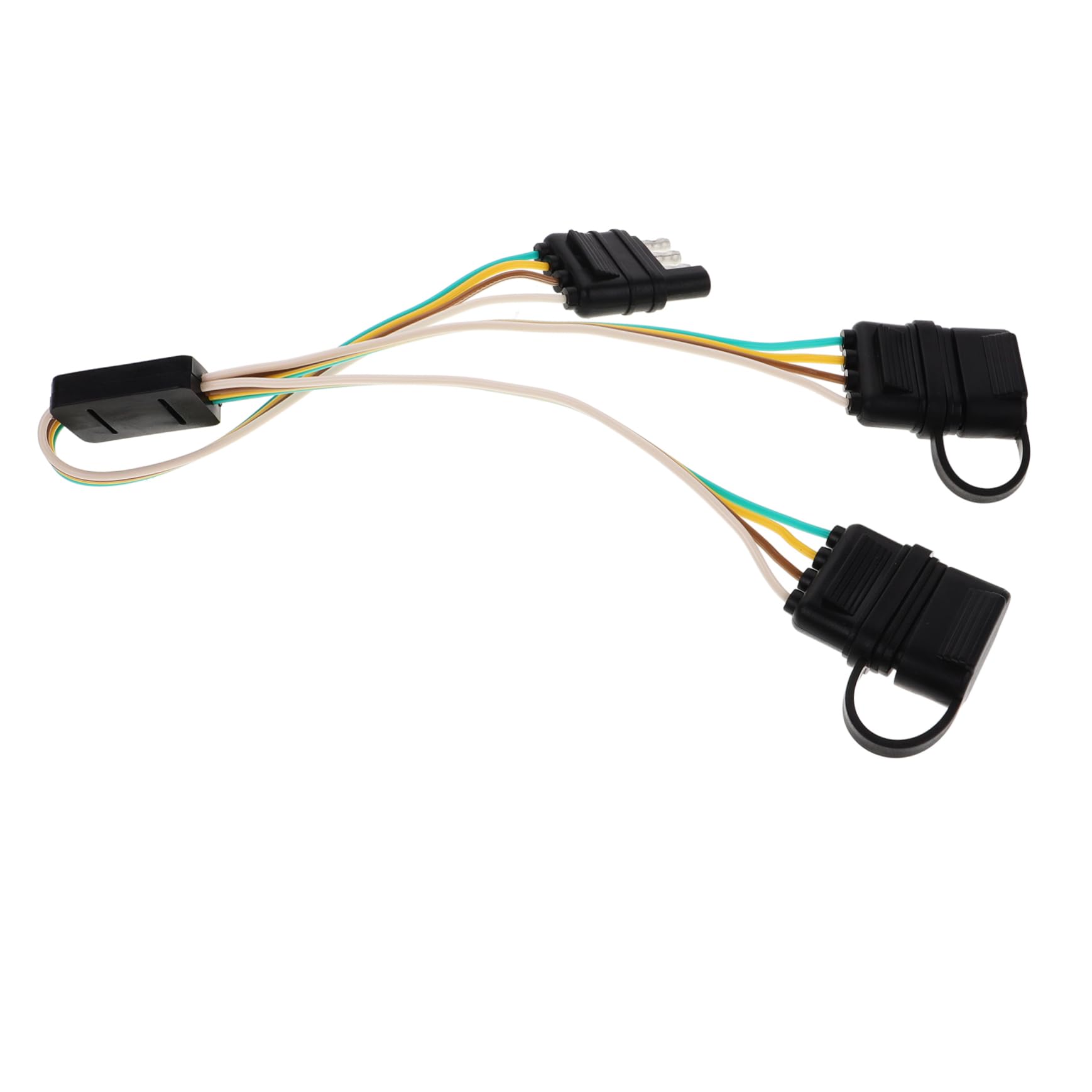 STOBAZA Trailer Wire Extension 4 Pin Trailer Harness Simple Setup for Car Lighting Connector