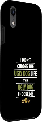 Miniatura 3 de Ugly Dog Lover Rescue Pup Imperfect Pet Funny Mutt Parent Case for iPhone XR