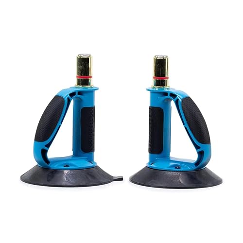 JAAGS AGSC-SG-2PK 2 Pack SuperGrip™ Ergonomic 6 inch Windshield Suction Cups, Auto Glass Removal Suction Cups.