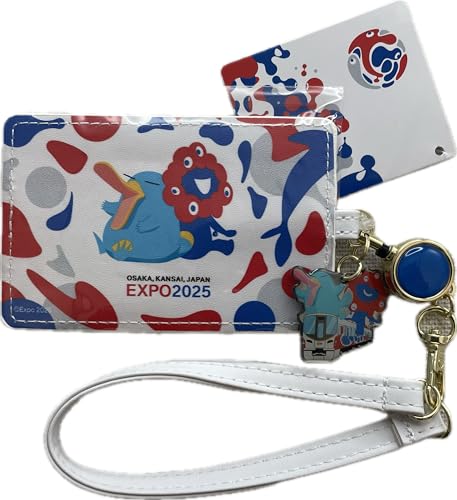 【大阪・関西万博】ミャクミャク パスケース＆ICOCAカード（ストラップ付き） 大阪・関西万博】ミャクミャク パスケース＆ICOCAカード（ストラップ