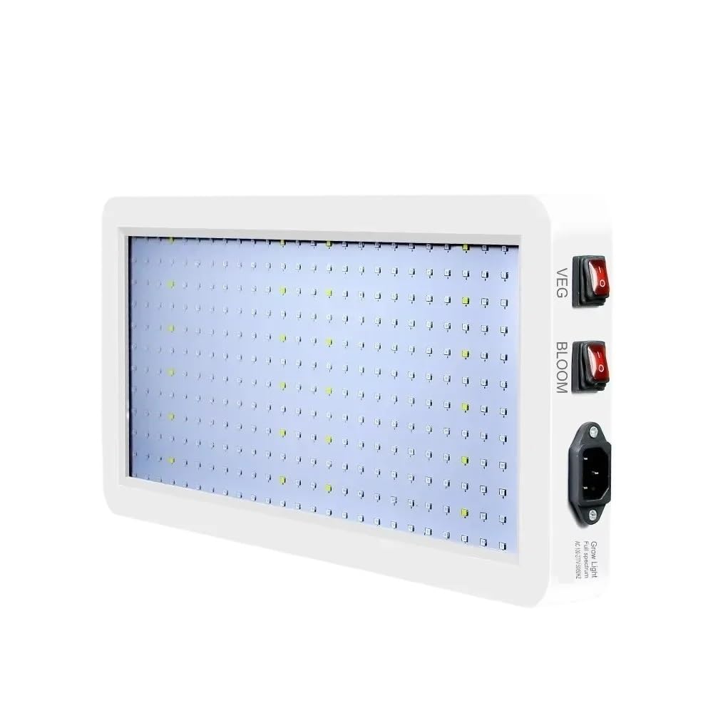 Luci per piante da interno Lampade for coltivazione a spettro completo a 312 LED Lampada idroponica Luci for serra Scatola di illuminazione for la crescita dei fiori