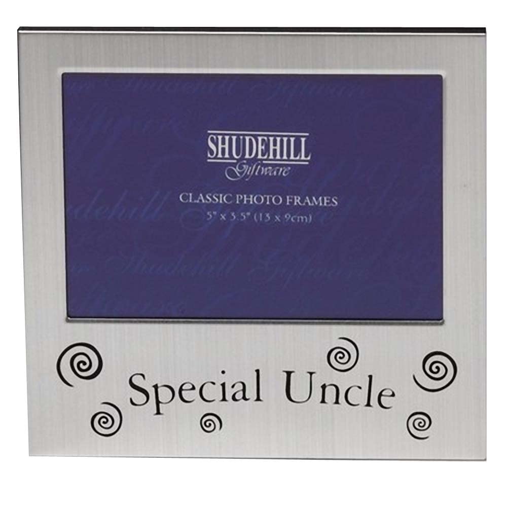 5" x 3" Special Uncle Photo Frame Satin Silver Occasion Gift Present 73501