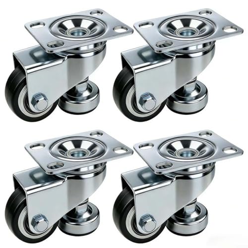 Roulettes pour meubles robustes et fluides pour déplacer facilement vos établis d'atelier