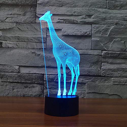 Veilleuse portable girafe LED pour rassurer les enfants et sécuriser le couloir
