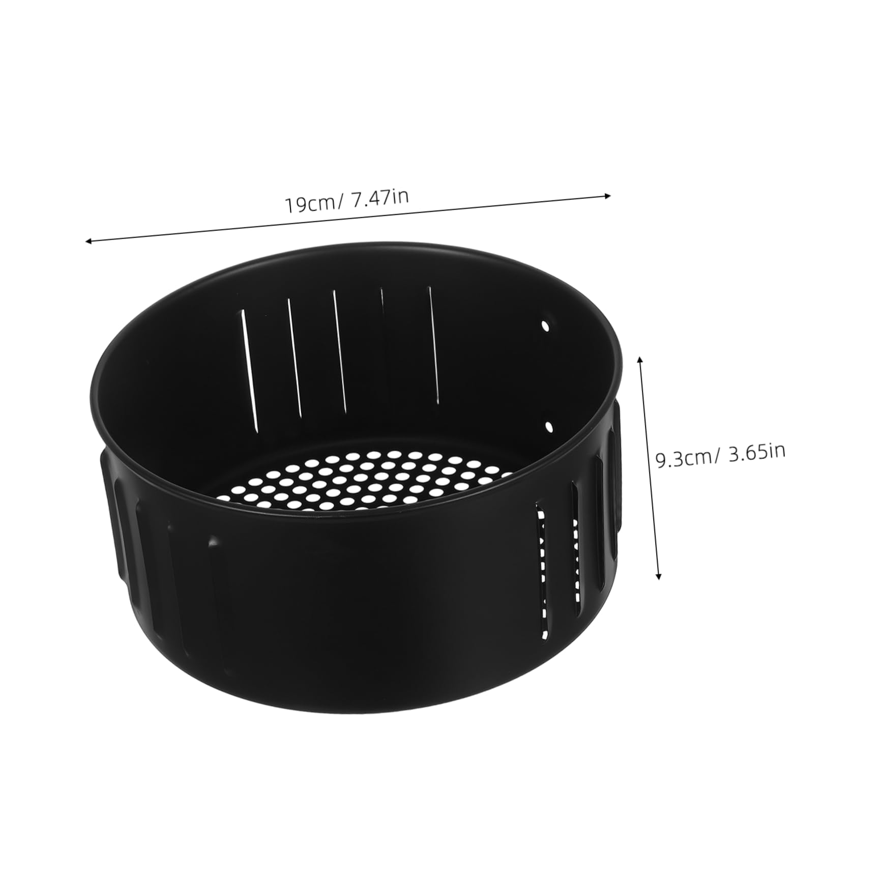 iplusmile Cestello per Friggitrice ad Aria Cestino di Ricambio per Cottura al Forno Accessorio per Friggitrice ad Aria Cestello per Scolare Olio Resistente al Calore e Riutilizzabile