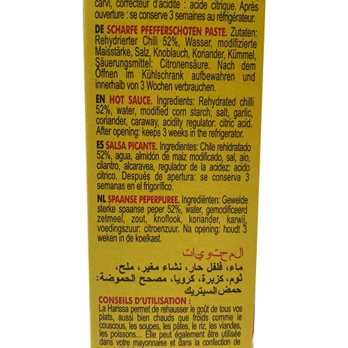 DEA Harissa Pfefferschotenpaste 120 gr. Tube