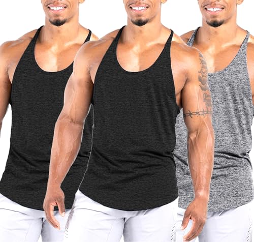 Camisetas atléticas secado rápido hombre para gimnasio y fitness
