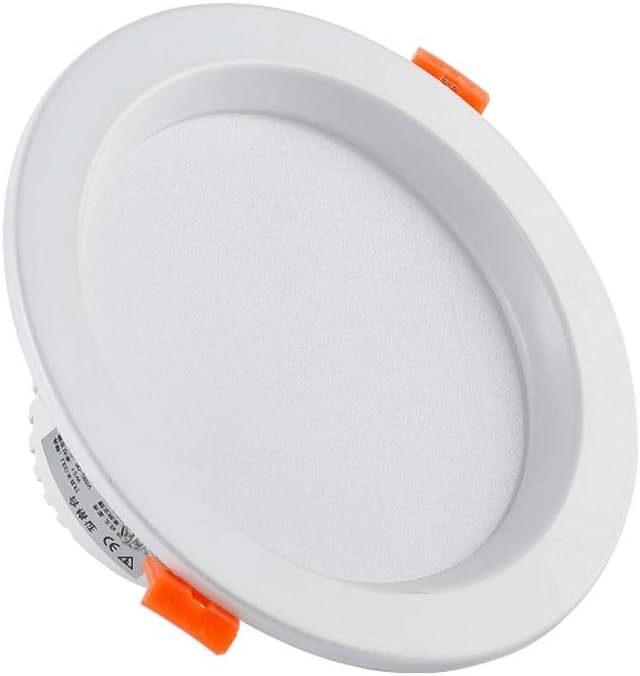Embedded Anti-glare Hole Light European Fashion Aluminum Recessed Downlight Spotlight 100% Astigmatism LED Panel Ceiling Lights Ultra Thin Slim Round Floodlight Clothing Store Embedded Integrated Lamp