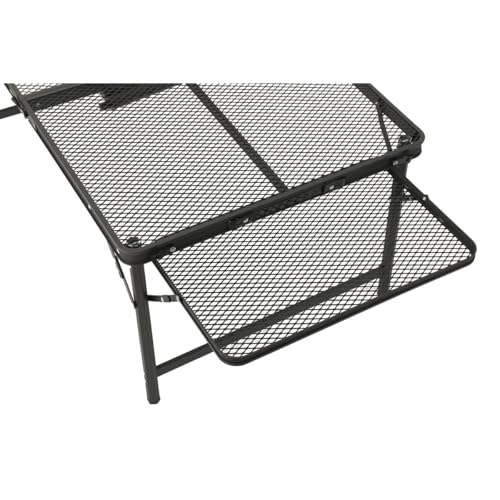 Table de cuisson pliante robuste en aluminium avec extensions pour grillades