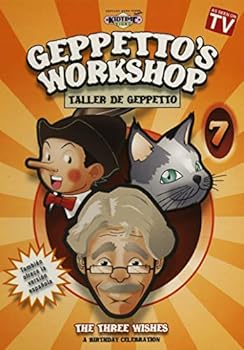 DVD Geppetto's Workshop // The Three Wishes / Los Tres Deseos Book