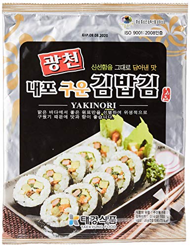 Taekyoung Nature Seaweed For Sushi 20g