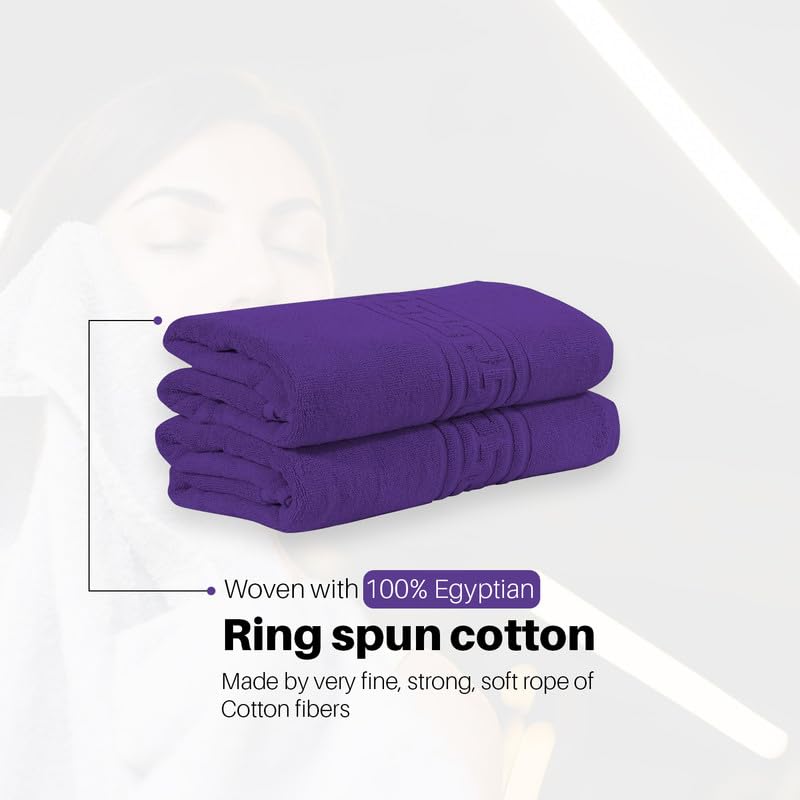 Indus Textiles 100% Egyptian Cotton Towel Sets 8 Piece - Image 4