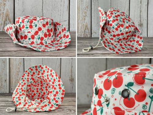 Image of Wide Brim Bucket Hat for Women Girl Men Boy