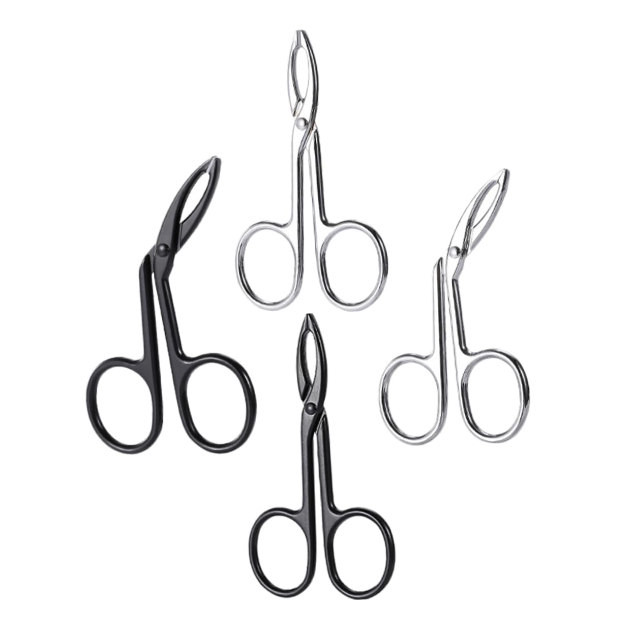SHERCHPRY 5 Set Pinze Per Sopracciglia Fronte Per Donne Sopracciglio Pinzetta Attrezzo Trimmer Per Sopracciglia Da Donna Facciale Pinzette Strappa Sopracciglia Acciaio Inossidabile 4 Pezzi*5
