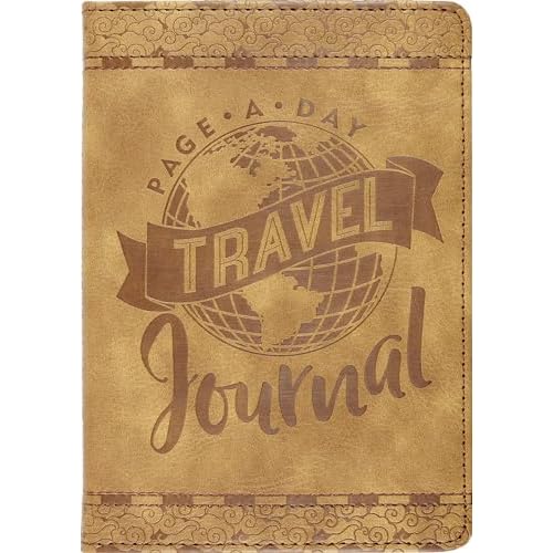 Page-A-Day Artisan Travel Journal (Diary, Vegan Leather Notebook) Leather Bound – May 1, 2019