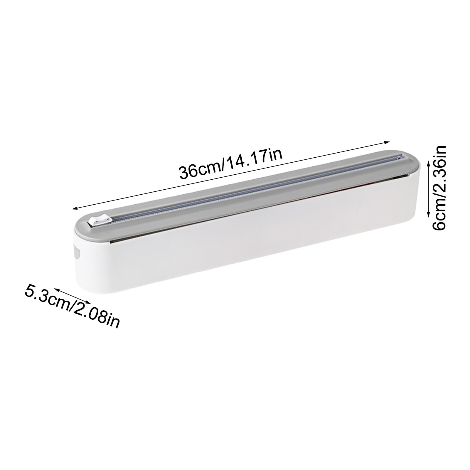 Dispenser Carta Forno Alluminio Pellicola Magnetica, – Taglio Pulito E Sicuro, Retro Magnetico, Dimensioni Regolabili Da 15 A 30 Cm, Dispenser Per Carta Stagnola E Alluminio Film Con Taglierine