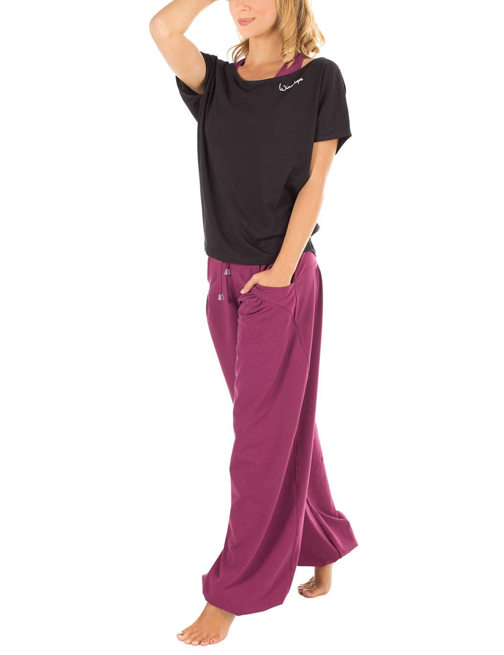Winshape Damen Ultra leichtes Modal-Kurzarmshirt MCT002