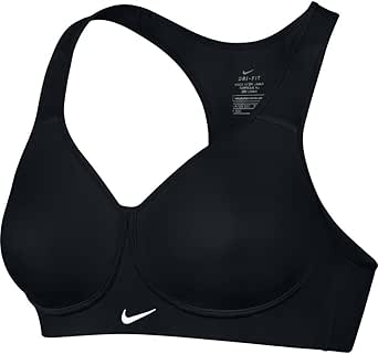 NIKE(ナイキ) ウィメンズ ナイキプロ ライバル レーサーバック スポーツブラ 833288 010 ブラック/ホワイト 34B