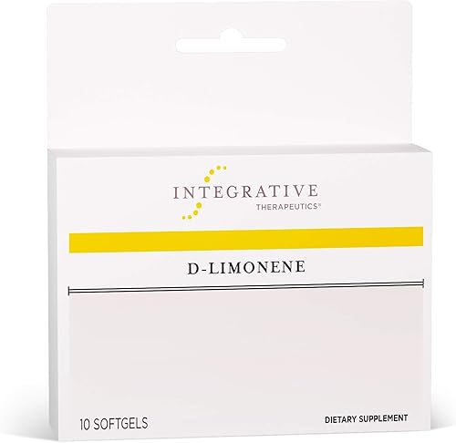 Miniatura 1 de Integrative Therapeutics D-Limoneno  Alivio para la acidez estomacal ocasional  con extracto de cáscara de naranja  Sin gluten sin lácteos  10