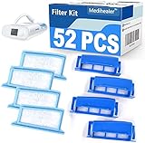52PCS CPAP Filter Kit for Philips Respironics DreamStation, Includes 22 Pollen Filters, 22...