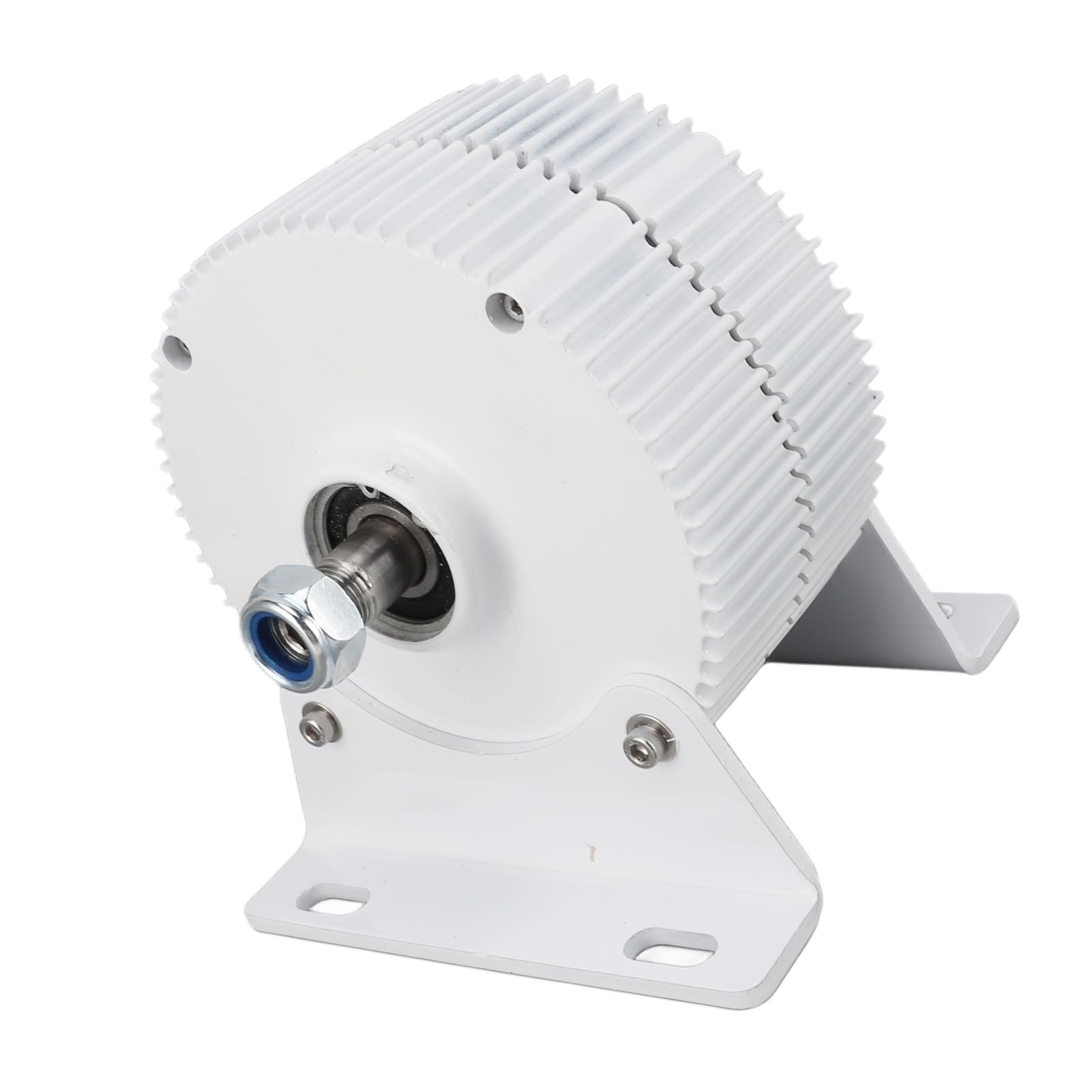 Generatore Trifase a Magneti Permanenti Design Affidabile a Risparmio Energetico per Uso Domestico Acciaio Al Carbonio 12V per Turbine Eoliche Verticali o Orizzontali (300W)