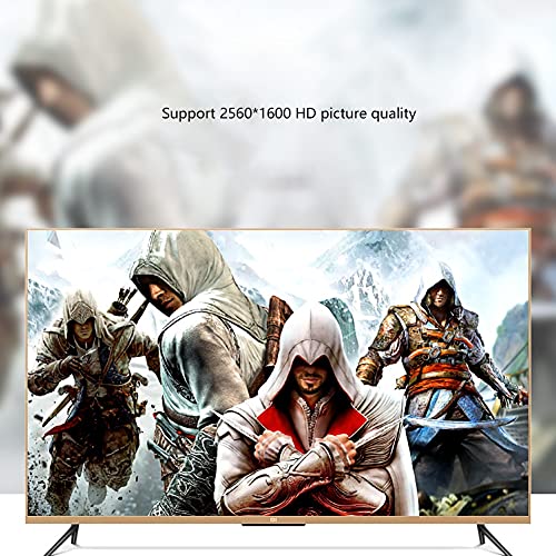 ASFD Monitor Cable DVI to DVI Cable 24+1 Pin (2560x1600) Computer Monitor Cable Dual Link Cable with Gold-Plated Connector Cable (Length : 1m)