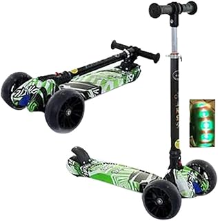 Scooters for Kids Scooters for Adults Adjustable Height Children Kick Scooter Lightweight Easy Folding 5cm flashing off-road wheel 4 steps height adjustment 70cm~84cm maximum load-bearing 90kg