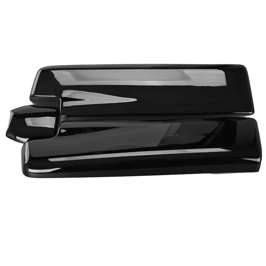 Interior Console Center Armrest Storage Box Panel Cover Moulding Trim Decor Sticker Gloss Black Compatible for Mercedes CLS 63 AMG W218 2012-2017