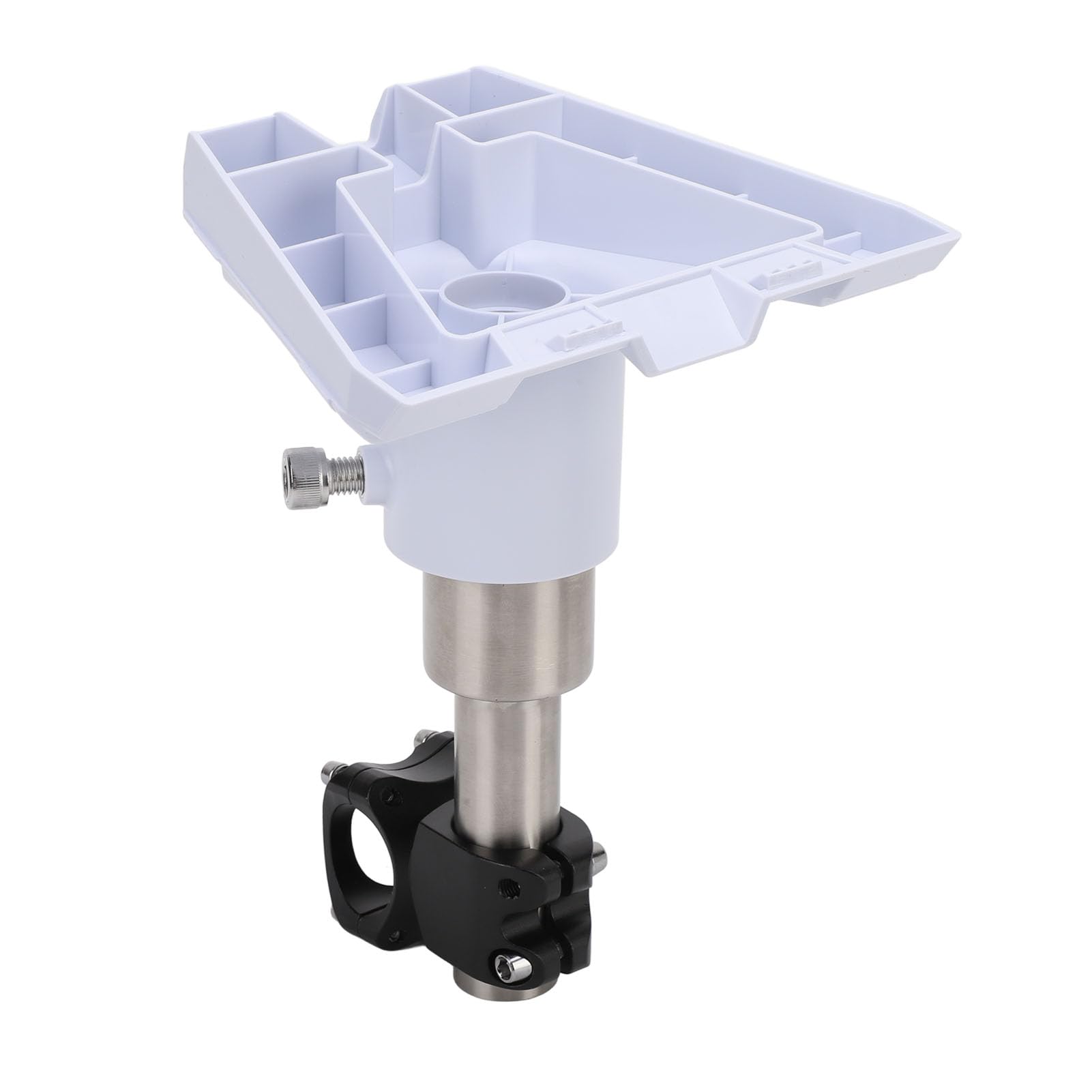 Support de Adaptateur Tuyau Gen 3 Kit pour Antenne Parabolique Standard V3 Gris Poteaux Compatible avec Mât Toit Camping Car Acier Inoxydable