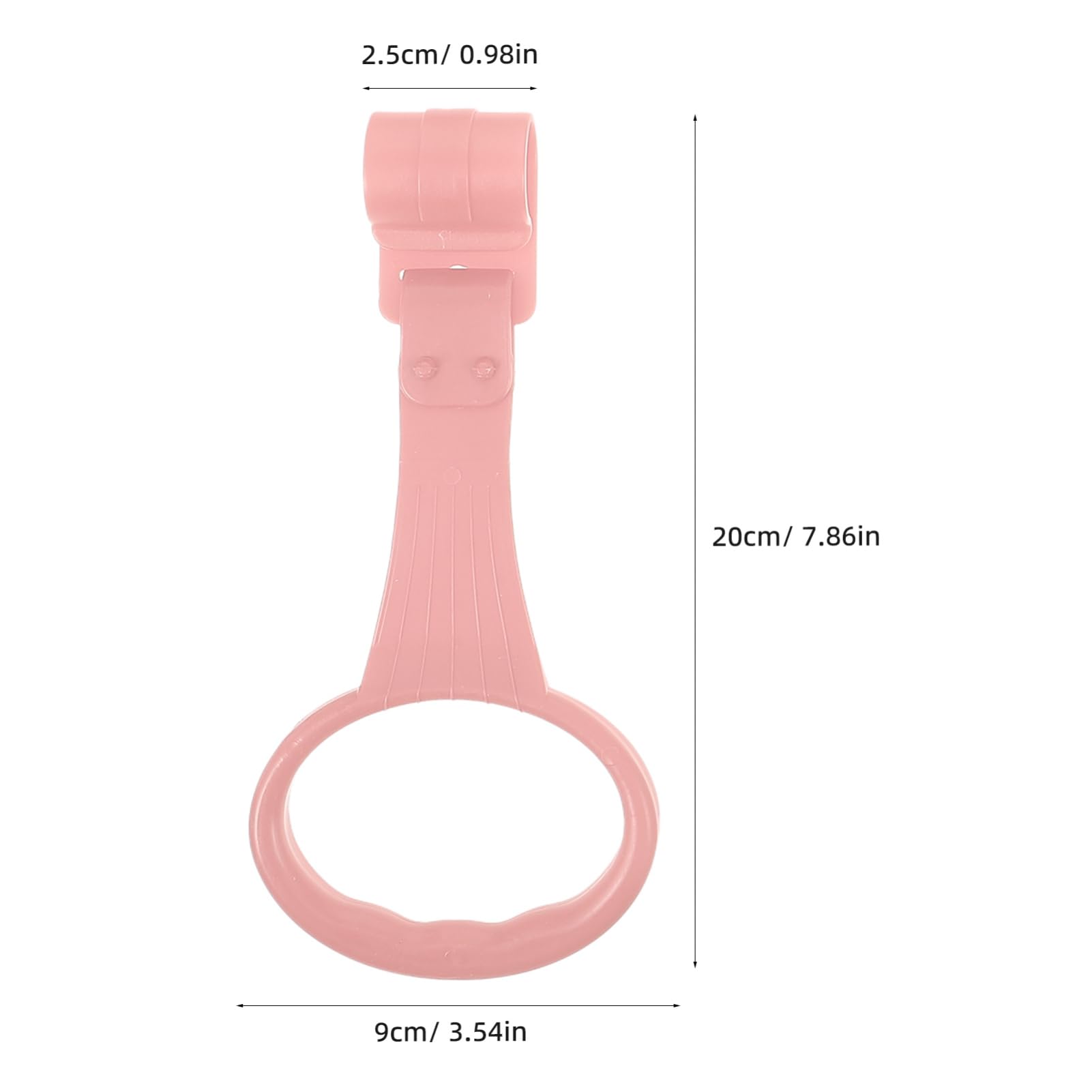 ERINGOGO Infant Pull up Rings Set 6pcs Crib Hanging Toys Motor Skill Enhancer for Toddlers