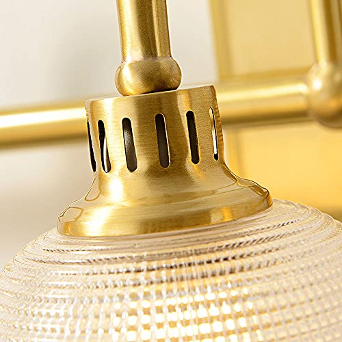 Lampes murales de vanité de bain E14 en verre au design épuré